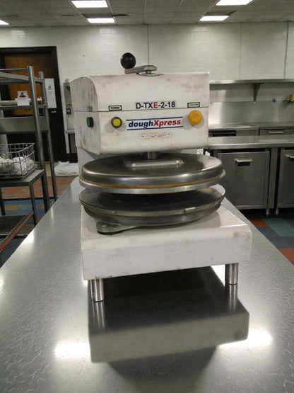 Immaculate Condition – DoughXpress D-TXE-2-18 Commercial Dough Press – 208–240V / Single Phase – Fully Tested & Working!