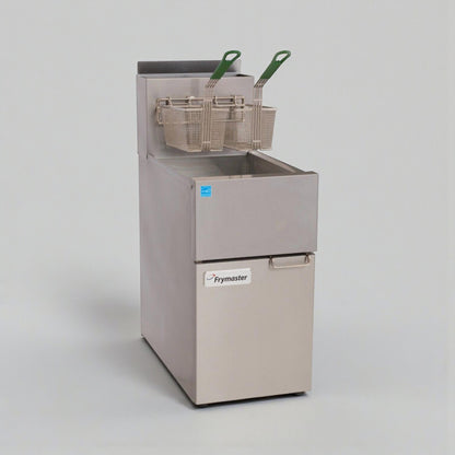 Refined Condition – Frymaster Commercial Gas Fryer – Natural Gas – Fully Tested & Working!