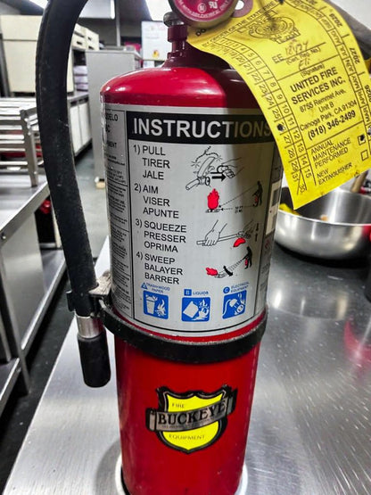 Prime Condition – Buckeye 5 HI SA40 ABC – Commercial Dry Chemical Fire Extinguisher – UL Listed – Fully Inspected & Operational!