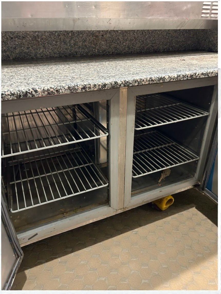 Top-Tier Condition – Marra Forni 87″ Commercial Self-Contained Prep Table – 115V / Single Phase – Fully Tested & Working!