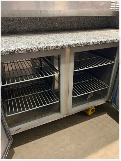 Top-Tier Condition – Marra Forni 87″ Commercial Self-Contained Prep Table – 115V / Single Phase – Fully Tested & Working!