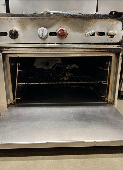 Immaculate Condition – JADE 36" Commercial Gas Range w/ Oven – Natural Gas – Fully Tested & Working!