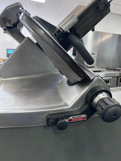 High-Grade Condition – Hobart 2812 – Heavy-Duty 12" Commercial Manual Meat & Deli Slicer with Built-In Sharpener – 1/2 HP – Fully Tested & Operational!