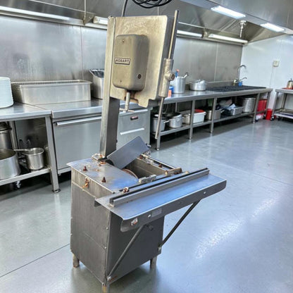 Dependable Condition – Hobart 5614 Commercial Meat Saw – 2 HP – 3 Phase – Heavy Duty – For Parts or Repair!