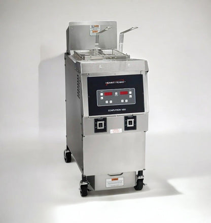 Exceptional Condition – Henny Penny Open Fryer – Natural Gas | 120V | Single Phase  - Fully Tested & Working! (Computron 1000)