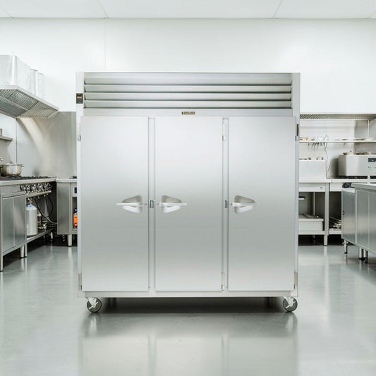 Elite Condition – Traulsen G31310 Reach-In Freezer – 77" Three Section Solid Door – Commercial Stainless Steel – 208/115V – Fully Tested & Operational!