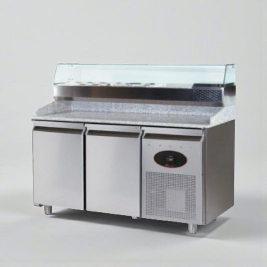 Top-Tier Condition – Marra Forni 87″ Commercial Self-Contained Prep Table – 115V / Single Phase – Fully Tested & Working!