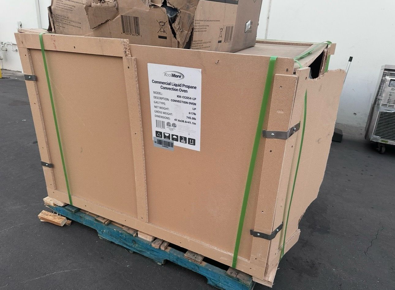 Brand New – Pristine Condition – KoolMore KM-CCO54-LP Commercial Convection Oven – Liquid Propane – Double Deck – Never Used!