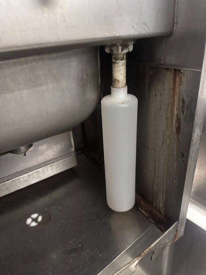 High-Grade Condition – Commercial Stainless Steel Hand Wash Sink – Gooseneck Faucet – Built-In Paper Towel Dispenser – Fully Tested & Operational!