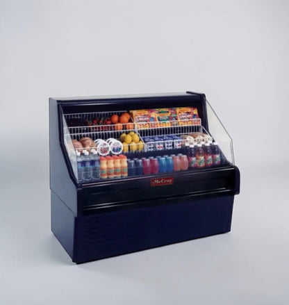 Well-Maintained Condition – Howard-McCray SC-OS30E-3-B – 39" Commercial Open-Air Refrigerated Merchandiser – 3-Level Display – 115V – Fully Tested & Operational!