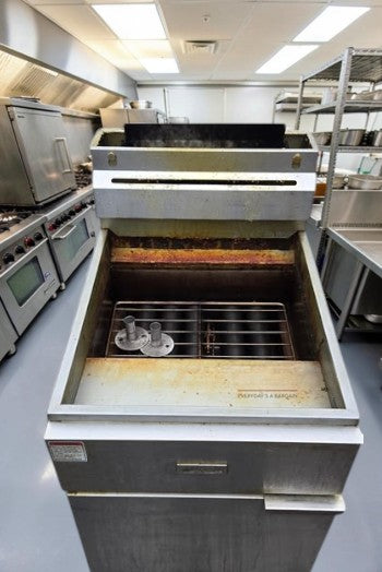 Outstanding Condition – Migali C-F75E-NG – Competitor Series® 75 lb Natural Gas Floor Fryer – ENERGY STAR® - Fully Tested & Operational!