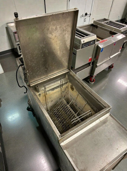Premium Condition – Pitco Frialator Commercial Gas Fryer – Natural Gas – Fully Tested & Working!