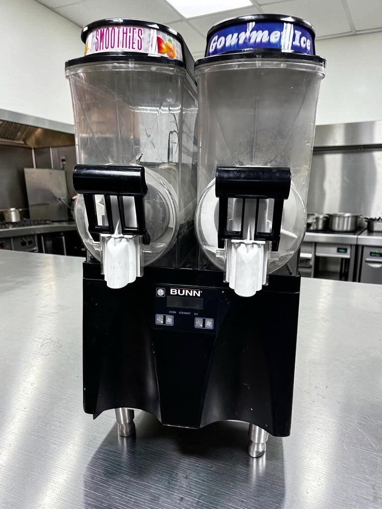 Prime Condition – BUNN Ultra-2 Black – Commercial Double 3-Gallon Slushy & Frozen Drink Machine – 120V – Fully Tested & Operational!