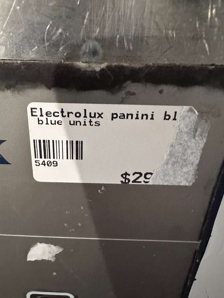 Immaculate Condition – Electrolux HSG Panini Grill – 208V / Single Phase – Fully Tested & Working