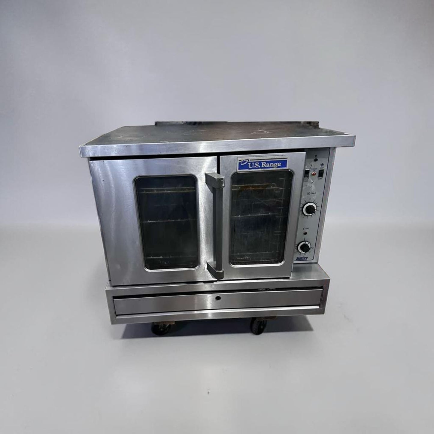 Exceptional Condition – U.S. Range Sunfire SDG-1 – Commercial Gas Convection Oven – Single Deck – Natural Gas – Fully Tested & Operational!