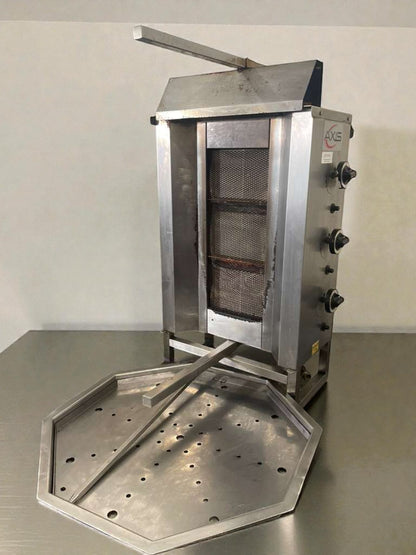 Exceptional Condition – Commercial Gas Vertical Broiler / Gyro Machine – Natural Gas – Fully Tested & Working!