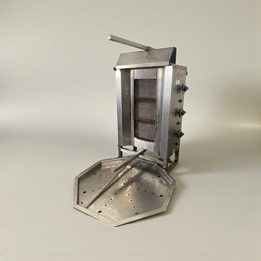 Exceptional Condition – Commercial Gas Vertical Broiler / Gyro Machine – Natural Gas – Fully Tested & Working!