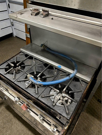 Immaculate Condition – JADE 36" Commercial Gas Range w/ Oven – Natural Gas – Fully Tested & Working!