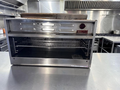 Well-Maintained Condition – Vulcan VICM36-1 – 36" Natural Gas Infrared Cheese Melter – 30,000 BTU – Three-Position Rack – NSF Certified – Fully Tested & Operational!