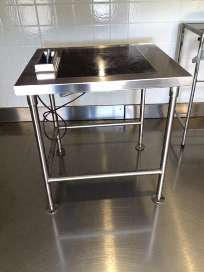 Top-Tier Condition – Commercial Induction Cooktop Table – Stainless Steel – Fully Tested & Working!