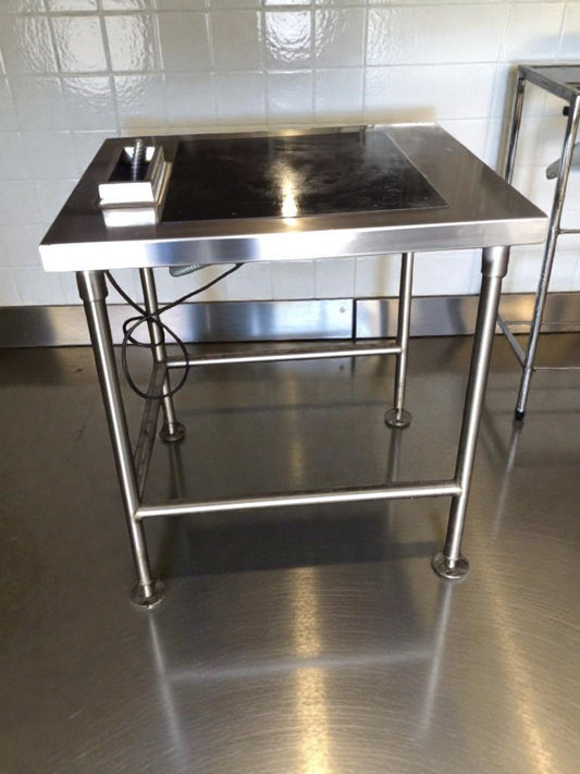 Top-Tier Condition – Commercial Induction Cooktop Table – Stainless Steel – Fully Tested & Working!