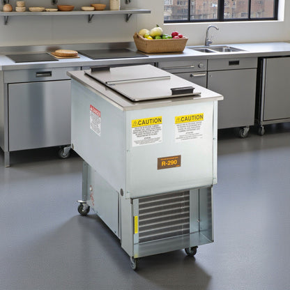 Pristine Condition – Delfield N225P – 6 Gallon Drop-In Freezer – Stainless Steel Lids – 115V – NSF / cULus Listed – Fully Tested & Operational!