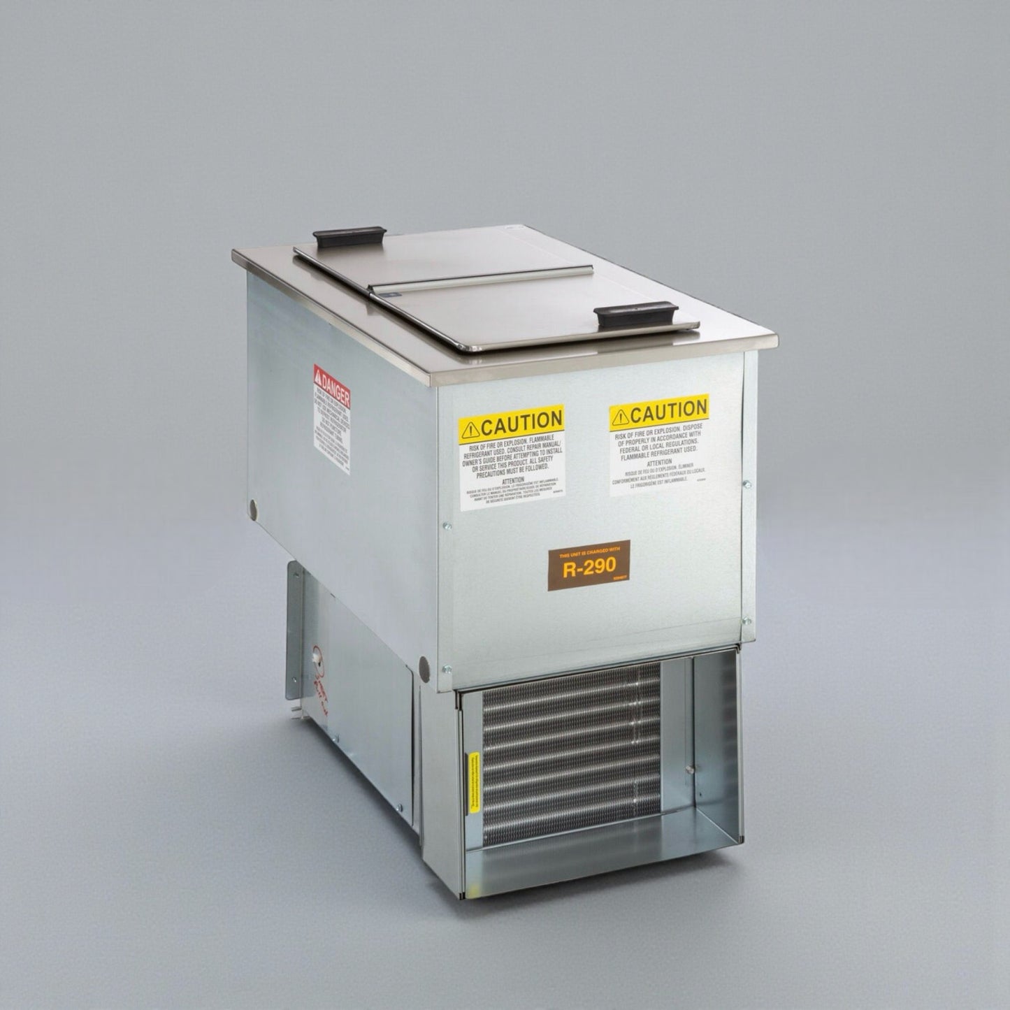 Pristine Condition – Delfield N225P – 6 Gallon Drop-In Freezer – Stainless Steel Lids – 115V – NSF / cULus Listed – Fully Tested & Operational!