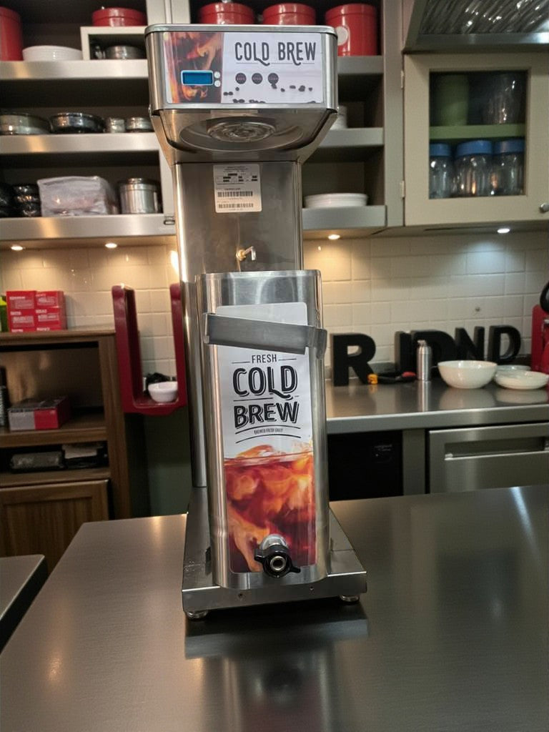 Pristine Condition – Newco CLDBR-3.5G Commercial Cold Brew Dispenser – 120V / Single Phase – Fully Tested & Working!