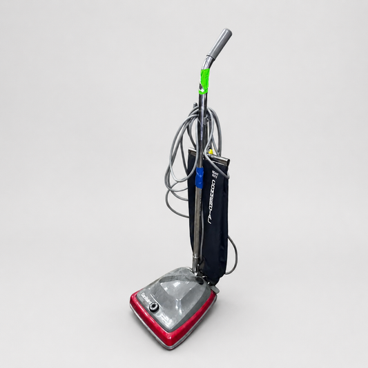 High-Quality Condition – Sanitaire TRADITION Heavy-Duty Commercial Upright Vacuum – 12" Cleaning Path – Shake-Out Bag – Chrome Hood – Fully Tested & Operational!