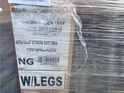 Brand New – Scratch & Dent - American Range 36" Countertop Thermostatic Gas Griddle