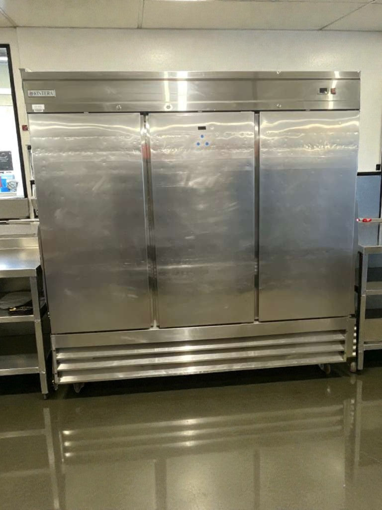 Pristine Condition – Kintera 3-Door Commercial Reach-In Refrigerator – 115V / Single Phase – Fully Tested & Working!