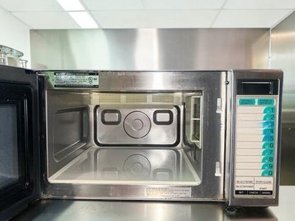 Superb Condition – Sharp R-21LTF – Commercial Microwave Oven – 1,000 Watts – 1.0 Cu. Ft. – Touch Controls – 120V – NSF Listed – Fully Tested & Operational!