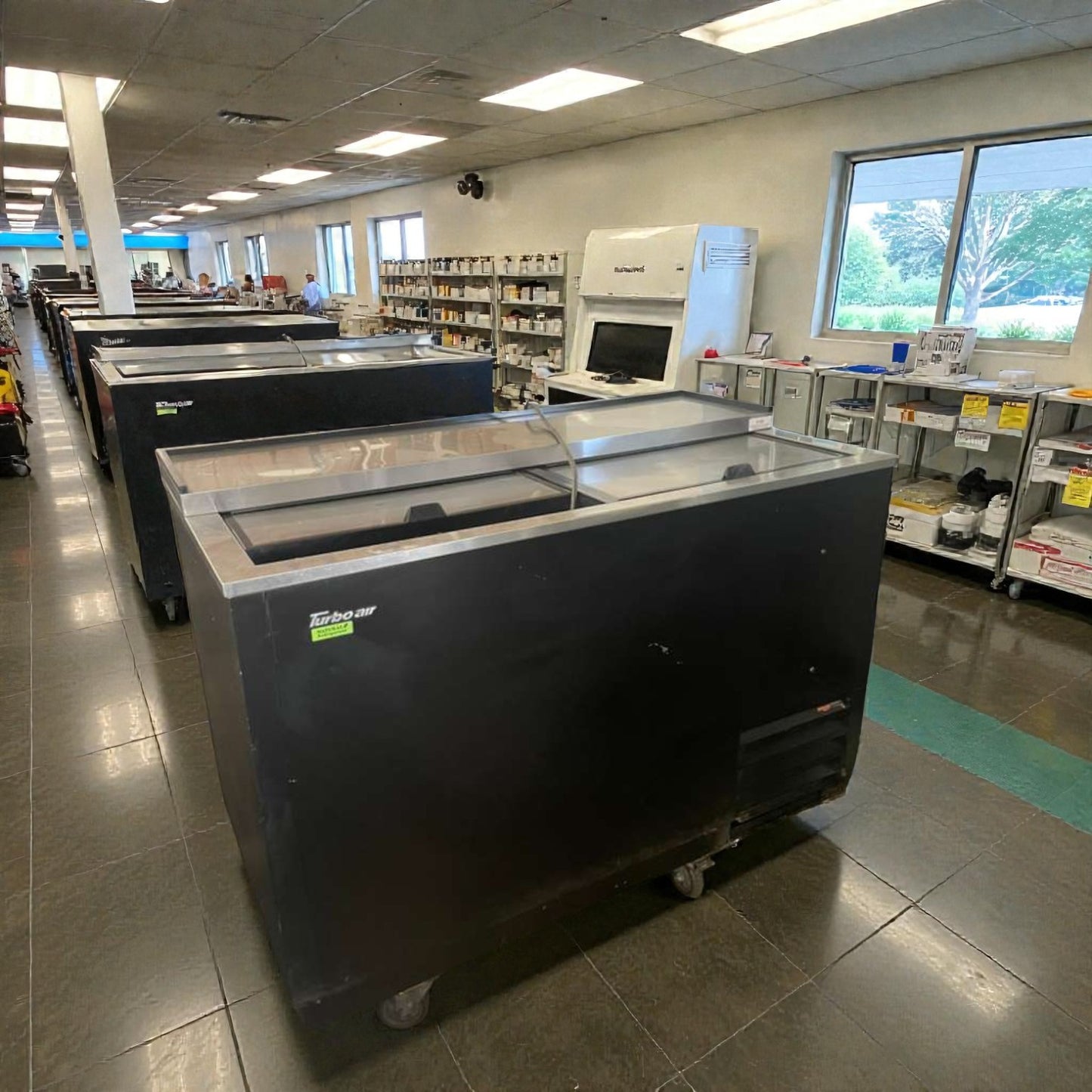 High-Grade Condition – Turbo Air TBC-50SB-N6 Back Bar Bottle Cooler – 115V / Single Phase – Fully Tested & Working!