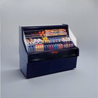 Superior Condition – Howard-McCray SC-OS30E-3-B-LED – 39" Commercial Impulse Horizontal Open Air Cooler – 3 Levels – 115V – UL / NSF Listed – Fully Tested & Operational!