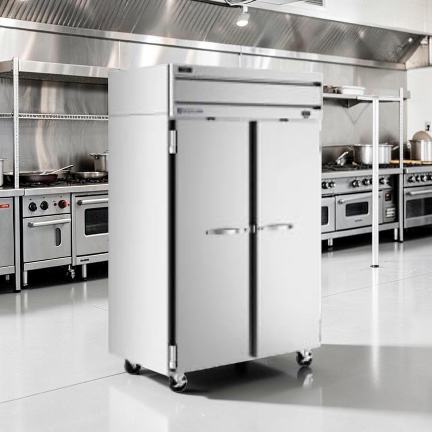 Superior Condition – Beverage-Air HFP2-1S Horizon Series – 52" Two-Door Reach-In Freezer – R404A – 115V – ENERGY STAR – Fully Tested & Operational!