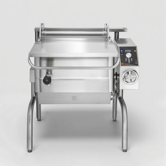 Prime Performance – Groen BP-30G Commercial Gas Tilting Braising Pan – 30 Gallon – 120V – Fully Tested & Operational!