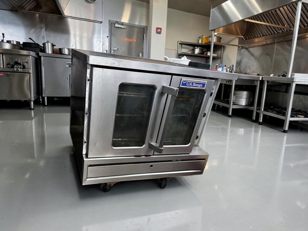 Exceptional Condition – U.S. Range Sunfire SDG-1 – Commercial Gas Convection Oven – Single Deck – Natural Gas – Fully Tested & Operational!