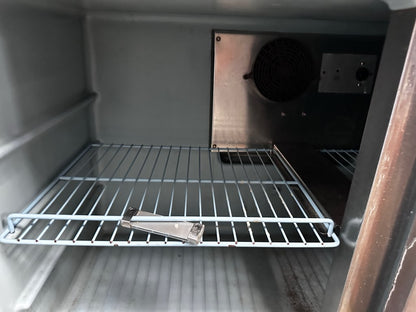 High-Quality Condition – 48" Commercial 2-Door Undercounter Refrigerator – Stainless Steel Worktop – Self-Contained Refrigeration – Fully Tested & Operational!