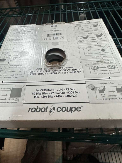 Brand New Condition – Robot Coupe 28163 – RG5 Grating Disc – Commercial Food Processor Attachment!