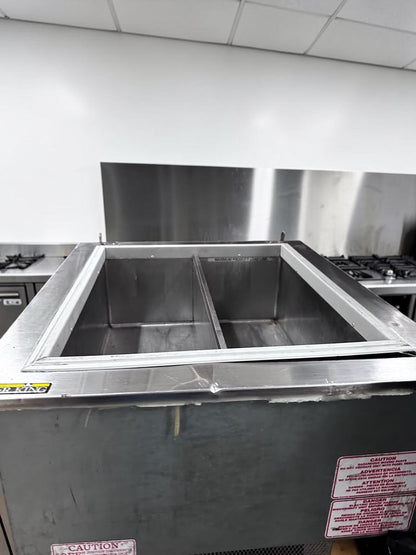 Remarkable Condition – Silver King SKFDI23-ELUS1 – 22 1/2" Drop-In Ice Cream Dipping Freezer – 2-Section Refrigerated Cabinet – 115V – ETL Listed – Fully Tested & Operational!
