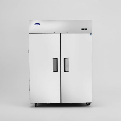 Prime Condition – Atosa MBF8002GR – Commercial Two-Door Reach-In Freezer – 44.5 Cu. Ft. – Top Mounted – Stainless Steel – 115V – Fully Tested & Operational!