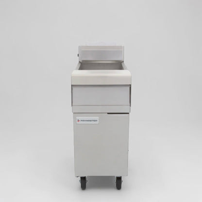 Prime Condition – Frymaster PMJ145SC – 16″ Natural-Gas Floor Fryer – 40–50 lb Oil Capacity – 104,300 BTU – Fully Tested & Operational!