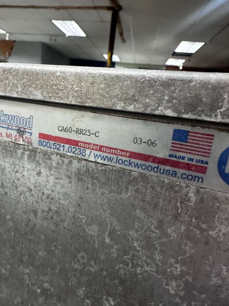 Superior Condition – Lockwood CA60-RR25 – Stationary Retarder Cabinet – 25 Half-Size Pan Capacity – Aluminum Dough Cabinet – NSF / Commercial Foodservice – Fully Inspected & Ready for Use!