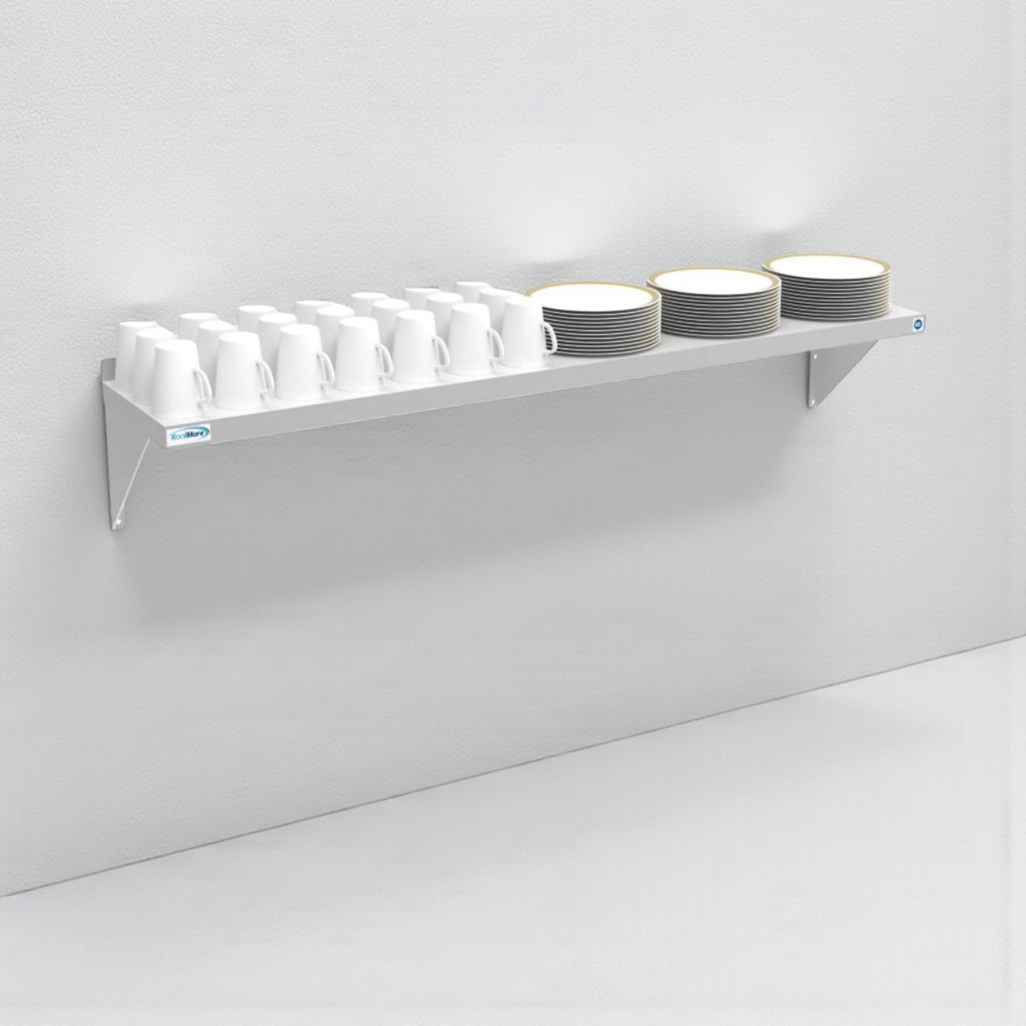 Brand New Premium Condition – KoolMore WMSH-1260 – Commercial Stainless Steel Wall Mount Shelf – NSF Certified – Never Used in Original Box