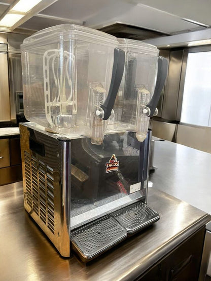 Superb Condition – COMAI Commercial Cold Drink Dispenser (2 Tanks) – 110V – Fully Tested & Working!