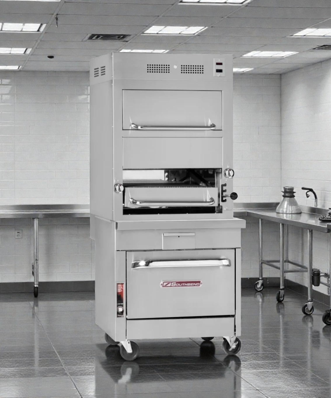 Premium Condition – Southbend P32D-171 Platinum 32" Infrared Range Broiler w/ Oven – Natural Gas – Fully Tested & Working!