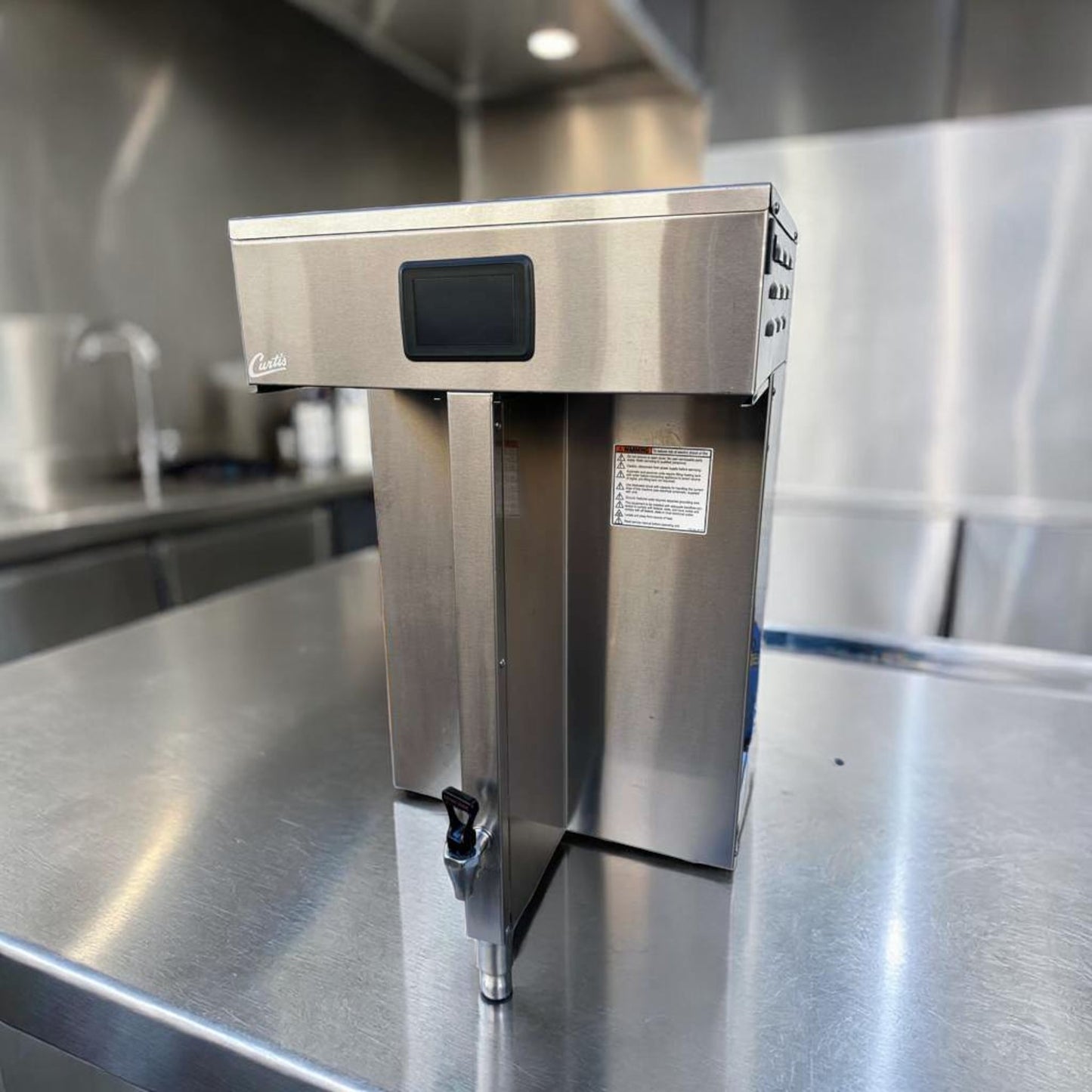 Outstanding Condition – Curtis G4TP2T10A3100 G4 ThermoPro Twin Coffee Brewer – Stainless Steel – 220V – Fully Tested & Operational!