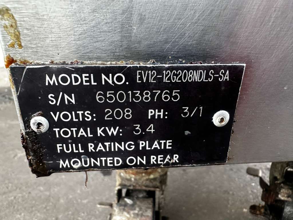 Outstanding Condition – Vulcan EV12-12G208NDLS-S4 – Commercial Electric Countertop / Floor Cooking Unit – Stainless Steel – 208V – 3.4 kW – Fully Tested & Operational!