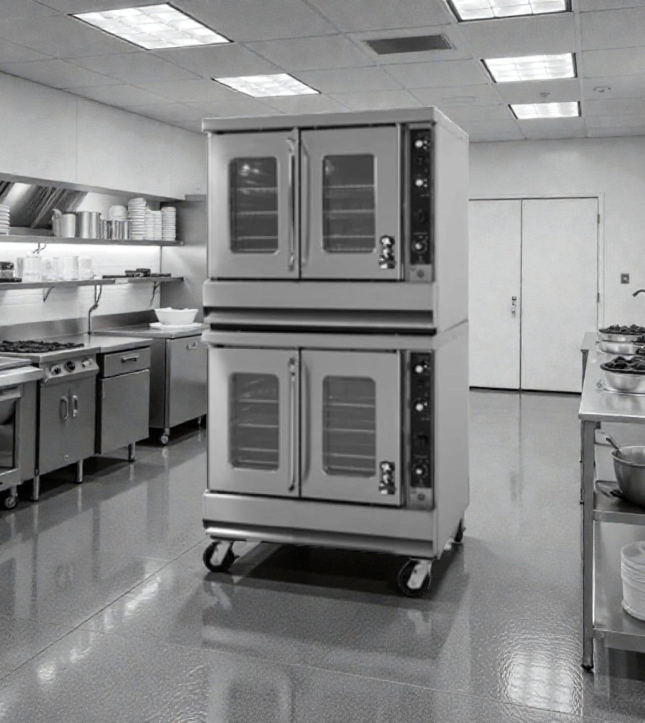 Premium Condition – Montague Company 2-115A 38″ Commercial Gas Convection Oven – 115,000 BTU – Fully Tested & Working!