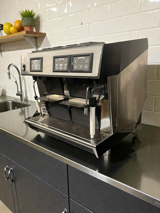 Refined Condition – Astoria CMA PONY 2-Group Commercial Espresso Machine – 208V – Fully Tested & Working!